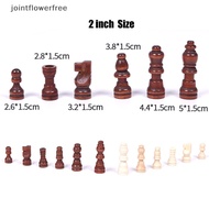 JOSG 32pcs  Chess Pieces Complete Chessmen International Word Chess Set Chess JOO