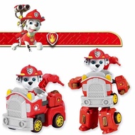 4 Styles Paw Patrol Transformer Robot Car Educational Toys For Kids