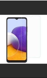 Samsung Galaxy A22 透明鋼化防爆玻璃 保護貼 9H Hardness HD Clear Tempered Glass Screen Protector (包除塵淸㓗套裝）(Clear
