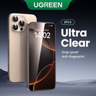 UGREEN No Edge Screen Protectors Film Screen Protector Tempered Glass For iP 16 Pro Max