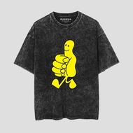 MADMAN Oversize Washed T-Shirt "REX ORANGE COUNTY" | WO REX-5