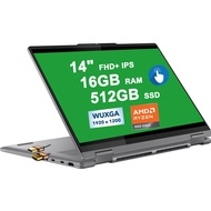 Lenovo Yoga 7 2-in-1 AI PC Laptop 14" FHD+ IPS Touch AMD Zen4 8-core Ryzen 7 8840HS (>i7-12700H) 16G