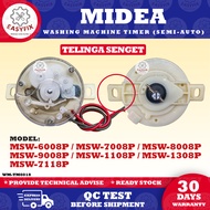 MSW-6008P MSW-7008P MSW-8008P MSW-9008P MSW-1108P MSW-1308P MSW-7118P MIDEA WASHING MACHINE SEMI-AUTO SPIN TIMER