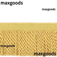 MAXGOODS1 Bullion, Gold Bullion Fringe Trim Fringe Trim, DIY Decoration sewing fringe trim Sofa