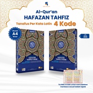 Al-Quran Al-Qosbah Memorization Latin Words 4 Codes A4 Size Large 8 Times Easy to Memorize