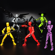 Lucky 13 Action Figure 3D Dummy 13 Robot Toy Movable Figures Mechanical Style Movable Joints Toy