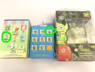 （全圖三件套出）Soap studio Popmart Miniso 名創優品 迪士尼 disney  開心烘焙店 Toy Story 玩具總動員 反斗奇兵 三眼仔 aliens 吊飾 盲盒 公仔 擺