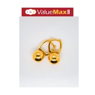 22K Gold Clip Earring