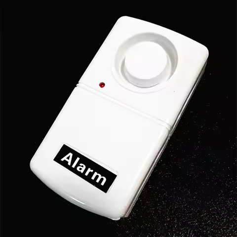 High sensitive Vibration Detector Earthquake quake alarms with LED lighting door home wireless elect