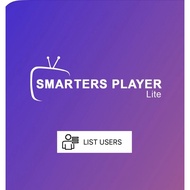 IPTV -Smarters Player LITE APPS -one time pay for lifetime