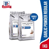 McCormick Garlic Powder Regular 1kg - Set of 2
