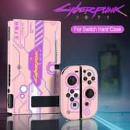 Cyberpunk 2077 Nintendo Switch Case Full Cover Shell NS Joy-Con Controller Shell Hard PC Cover Box For Switch Accessories