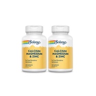 Solaray Calcium Magnesium Zinc (120s x 2)