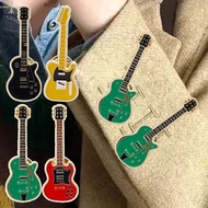 4/1Pc Mini Guitar Brooches - Exquisite, Elegant - Violin Badges - Musical Instrument Pin Jewelry - D