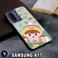 HP Samsung a17/CC40 hologram case/CUTE Motif/Samsung a17 hologram case/Casing/Softcase/Samsung a17 c