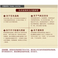 Waterproof Wholesale Tablecloth 0.5 pvc2 Plastic Wholesale Rubber Soft Glass Whole Roll Thickened/3m