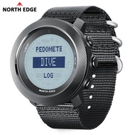 North Edge | Waterproof Multifunctional Diving Watch Compass Altimeter Barometer