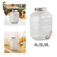 [kokiya] Glass beverage dispenser, water dispenser, fruit infuser with, beverage