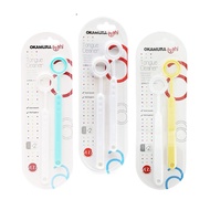 Okamura Asahi AS-TC2P Japanese tongue scraper, sterilized pack of 2