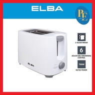 ELBA Toaster ET-G2770(WH) 2-slice, 700W