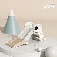 Aole Slide down Slide Small Foldable Slide for Children Baby Playground Toys PVC Material Suitable f