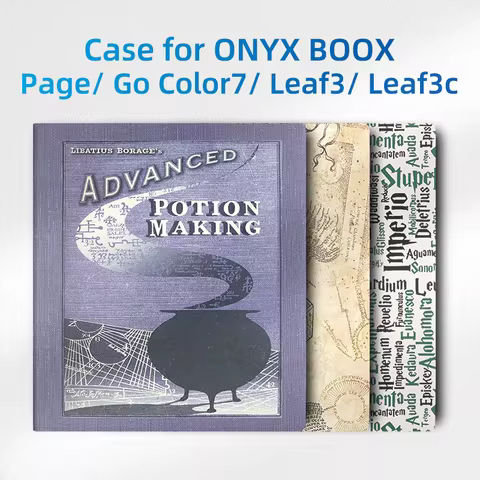 Magnetic Cover For ONYX BOOX Page and Go Color 7 Book Case For Leaf 3c and Leaf3 with Auto Wake Up U