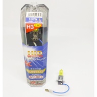 H3 12V Bulb Gold Light 100W-155W 6000K B-TECH 1 Pair Halogen H3