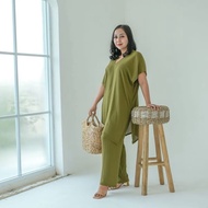 NINA LONG SQUARE SET / NAGITA LONG SQUARE SET / OUTER CRINKLE