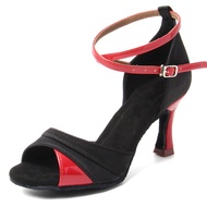 รองเท้าเต้นรําแบบละตินสําหรับหญิงสาวบอลรูมละตินรองเท้าสาวแจ๊สเต้นรํารองเท้า Salsa Tango ฝึกการฝึกอบร