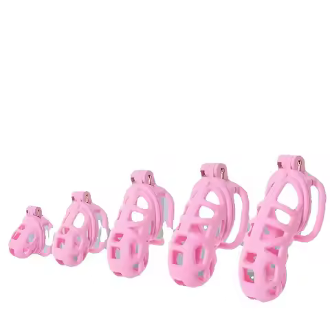 2026 New Cobra 3.0 Chastity Lock Pink SM Flirting Breathable Male Virginity Device Abstinence Chasti