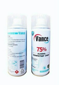 Vance 75% Ethanol Alcohol Disinfectant Spray [Kills 99.99% of GERMS] 450ml x 1