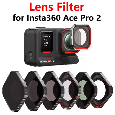 For Insta360 ACE PRO 2 Lens Filter MCUV CPL ND Macro Night Polarizer Camera Lenses for Insta360 Ace 
