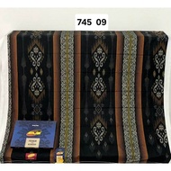 Sarung tenun Atlas premium 745 motif dobby kembang