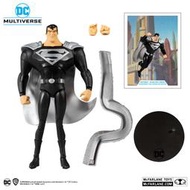 【史派克工廠】結單 12月預購 麥法蘭 DC Multiverse 動畫版 黑超人 黑色英雄服 7吋可動人偶 0907