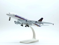 Mô hình máy bay Singapore Airlines Airbus A380 20cm