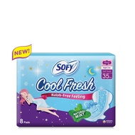 SOFY Cool Fresh Night Wing 35 cm - 8 pads