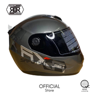 RXR K691-2 Motorcycle Standard Helmet Full Face With Visor Capac Lens Visors With Wind Protection