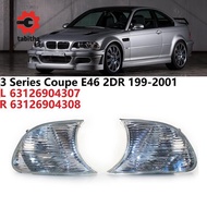 Clear Marker Signal Blinker Corner Parking Light Lamp for  E46 3 Series Coupe 1999-2001 63126904307 