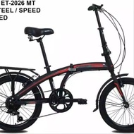 Sepeda Lipat Folding Bike Exotic 2026 MT 20 Inch