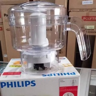 Philips Hr 2939 Attachment Chopper Hr211X 2115 2116 Chop Meat Grinder Processor Penggiling Pencacah 