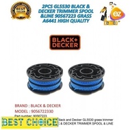 2PCS GL5530 BLACK & DECKER TRIMMER SPOOL &LINE 90567223 GRASS A6441 HIGH QUALITY #