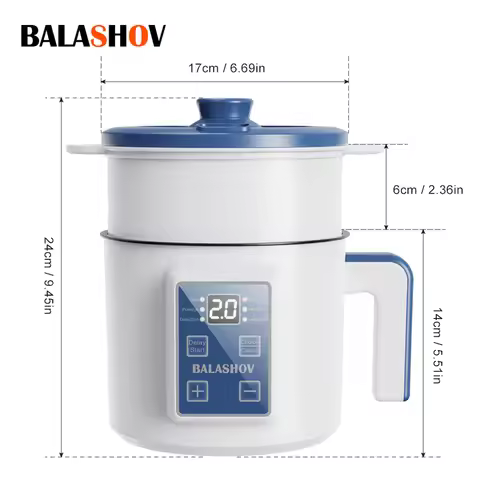 Electric Rice Cooker Single Double Layer Intelligent Automatic Home Mini Kitchen Cooker 220V/EU Plug