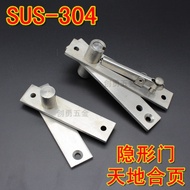 SUS304 Stainless Steel Heaven and Earth Hinge Heaven and Earth Hinge Hidden Door Hinge Ground Play H