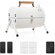 Portable Table Charcoal Grill Charbroil Grill Bbq Pit Suitable for Simple Kitchens, Terraces, Gardens, Outdoor Cooking, Camping, Smoker， and Stove Pits