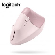 【Logitech 羅技】 Lift-玫瑰粉 人體工學垂直滑鼠