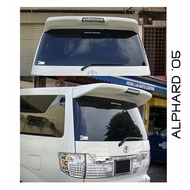 toyota alphard anh10 anh15 fabulous VIP AGH30 rear roof top spoiler lip 2002 2003 2004 2005 2006 200