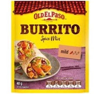BURRITA/TACO/FAJITA SPICES FOR TORTILLA SPICE MIX MILD OLD EL PASO 40G