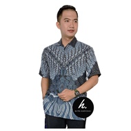 KEMEJA Batik HARYONO Shirt For Adult Men Short Sleeve Uniform Invitation