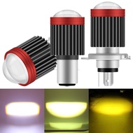 H4 LED H6 BA20D LED Motorcycle Headlight Bulbs White Yellow Fog Light[XP]