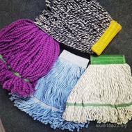 Ready Stock Cotton Yarn Mop Replacement Cloth Detachable Wax Mop Replacement Cleaning Company Hotel 